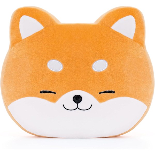 Lazada Plysch Corgi Kudde Mjuk Hund Leksak Mjuk Plyschdjur Kuddleksaker Brun 15\" Typ2  (YJD)