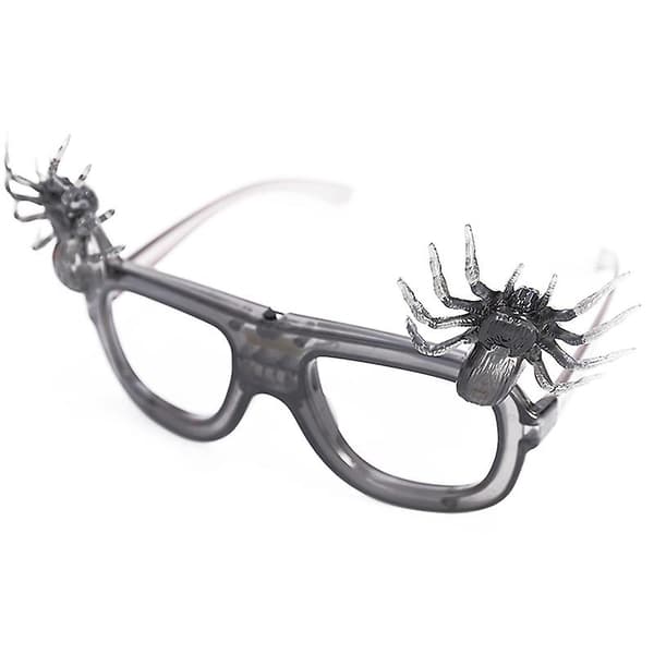 Halloween Græskar LED Briller Græskar LED Briller Til Børn Voksne[YJD] Black 1pc