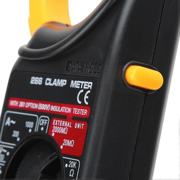 Digital klämmätare handhållen amperemeter voltmeter elektronisk multimeter mätverktyg DT‑266[YJD]