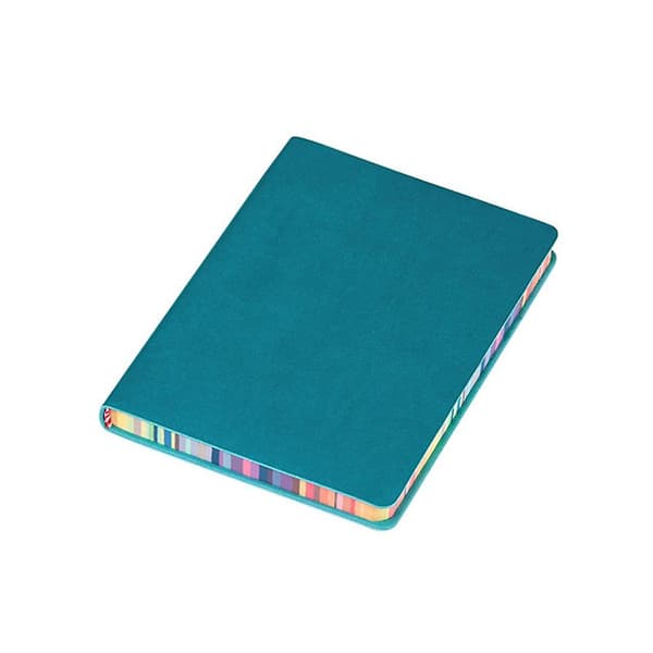 A6 Læder Notesbog Memo Bog Bånd Bogmærke Forretningskontorartikler[YJD] Blue