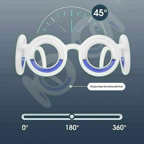 Anti rörelsesjuka glasögon Anti yrsel mot illamående Sjösjuka glasögon