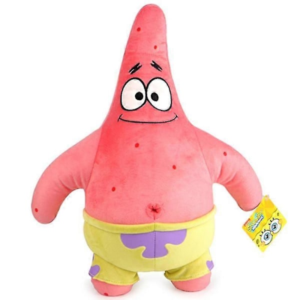 ATCLV SpongeBob SquarePants Rosa Sjöstjärna Snigel Anime Karaktär Plysch Leksak Gary 8\"66/22cm Kvalitet Mjuk Present till Barn Gary  (YJD) Patrick