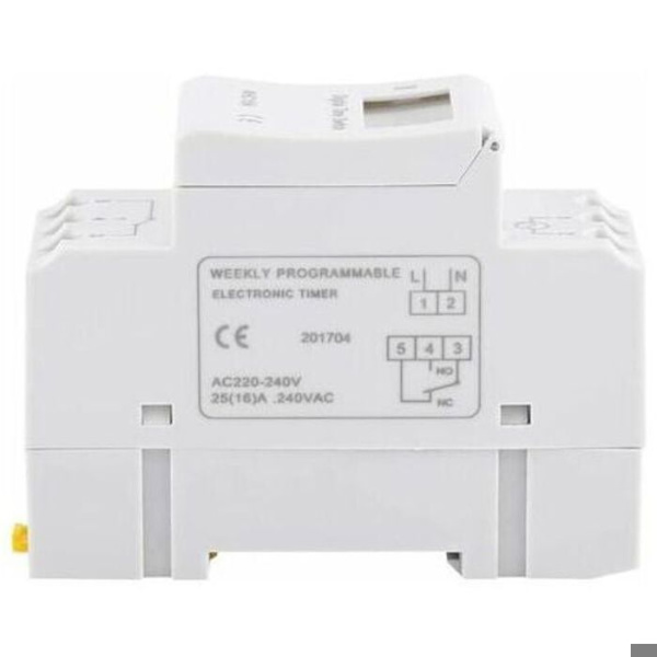 Veckovis LCD elektrisk programmerare med digital timer 15 A (220 V)