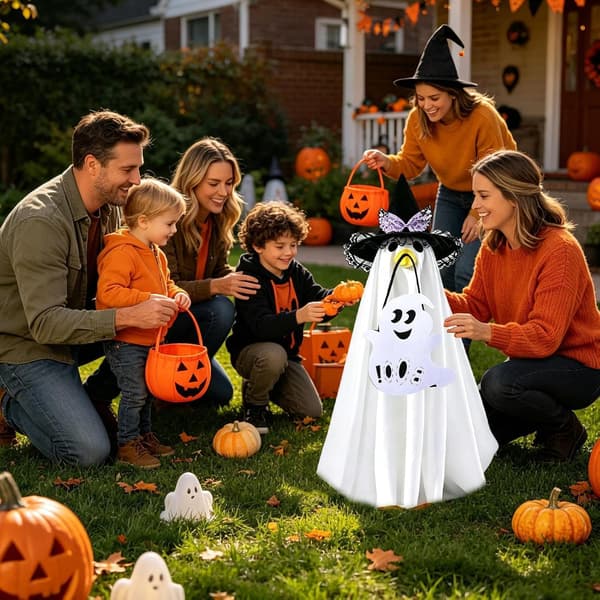 Gåsekostume til Halloween, sjov heksehat, spøgelseskostume tilbehør (JYD)