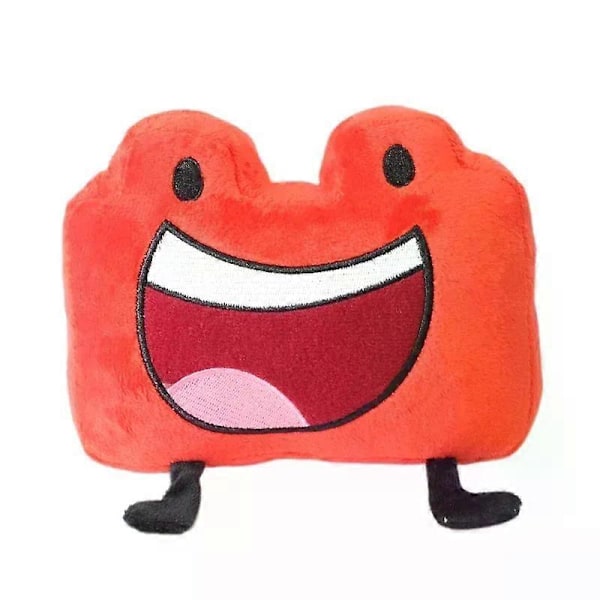 HaKeLai Ny BFDI Battle For Dream Island Plyschleksak Gosedjur Mjukt Djur X Siffror Blintz Block Markör Penna Häftapparat Pommes Frites Gåvor[YJD] Building Block 15cm