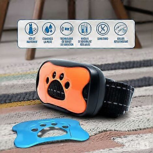 Petic - Automatisk anti-bjeffehalsbånd for hund, for små og store hunder [HK]