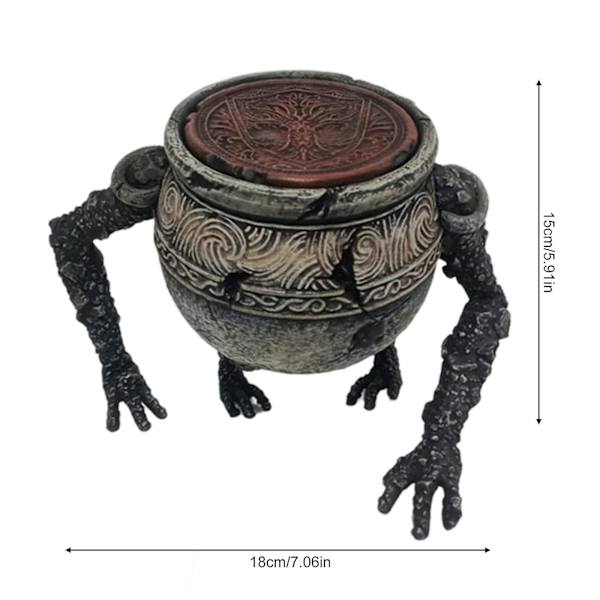 Elden Ring Pot Boy Statuer med innebygde LED-lys, Elden Ring-spillfansen samlergave (YJD)
