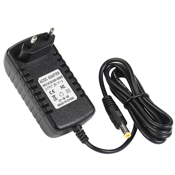 Universal 26V 1A Lader Erstatning 26V 450mA Strømadapter Massasjeapparat Strømkilde[YJD] EU