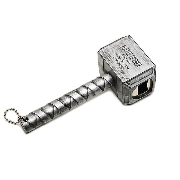 1 kpl Olutpullonavaajat Thorin vasaran muotoinen olutkahva Pullonavaaja Olut [YJD] Silver 16.5*7*5cm