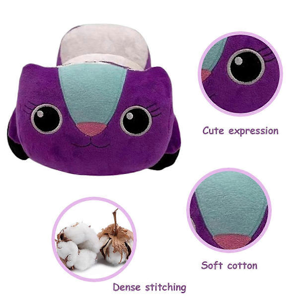 Plush Leke-Pute Katt Carlita Plushie Dukke Barn Gaver_v (YJD)