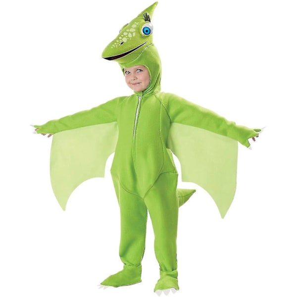 \"2024 Pterodactyl Lekdräkt Cosplay Dinosaurie Performance Kostym för Barn\"[HK] 140