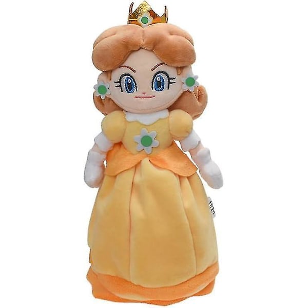 26 cm Prinsessa Peach -pehmolelu Prinsessa Daisy -pehmolelu Super Mario -nukke Lelulahja lapsille (prinsessa Daisy)