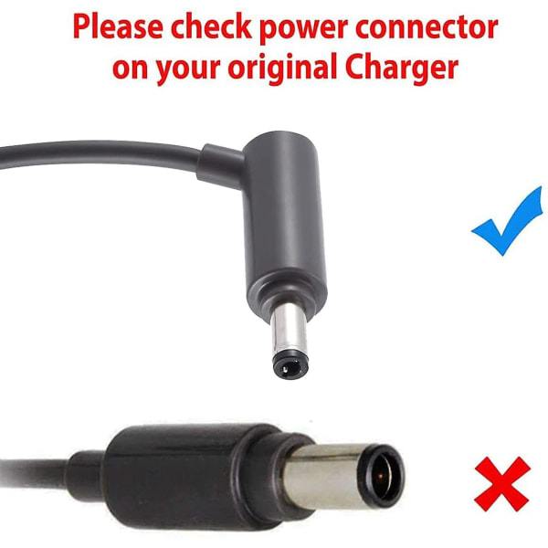 Lader kompatibel med Dyson V6 V7 V8 Dc58 Dc59 Dc61 Dc62 Sv03 Sv04 Sv05 [kk]