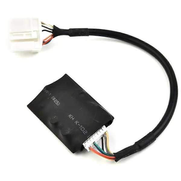 Bluetooth Interface Adapter Musik Aux Modul til Accord DC 12V Radio Stereo Aux Kabel Adapter[YJD] Black