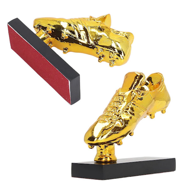 Høj Simulation Harpiks Guld Støvle Trofæ Model Replica - Fodbold Fans Souvenir (YJD)
