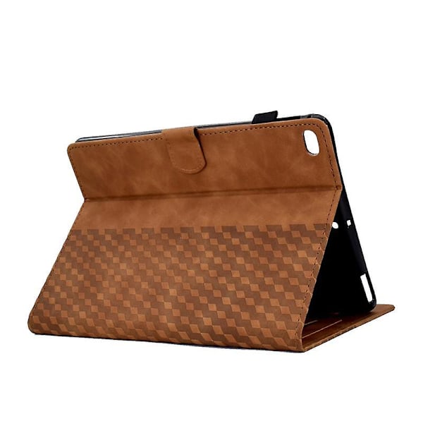 iPad 9.7 tommer (iPad 6./5. generasjon) PU-skinn etui kube med pennholder og kortspor, også for iPad[HK] Brown