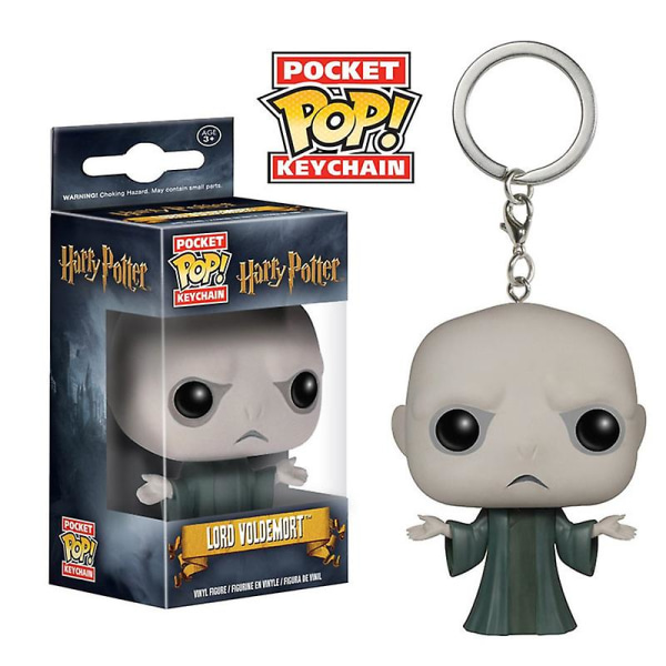 Harry Potter Nyckelring Moive Figurine Collectible Cartoon Bag Nyckelring Pendant Bag (YJD) Snape