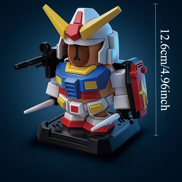 Transformers 2-i-1 Transformerende Model; Ny og Amusant DIY Samle Design, Bærbar Capybara-tema Sjov Dekoration, den Perfekte Gave til[YJD] Assembling the model