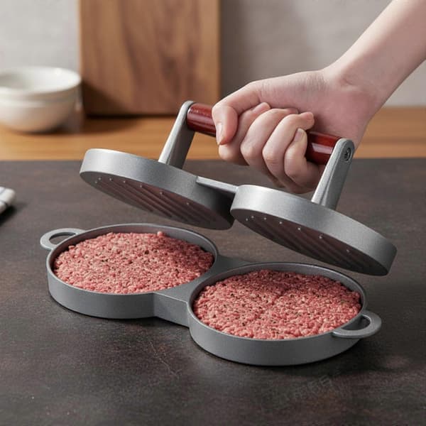 Hamburgarpress non-stick slät för kockar[YJD]