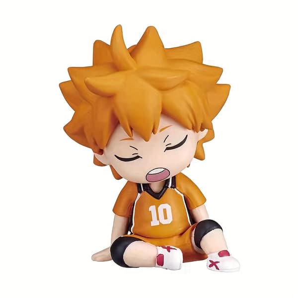 Volleyballspiller Figur Anime Stil Dekor [YJD] send One At Random