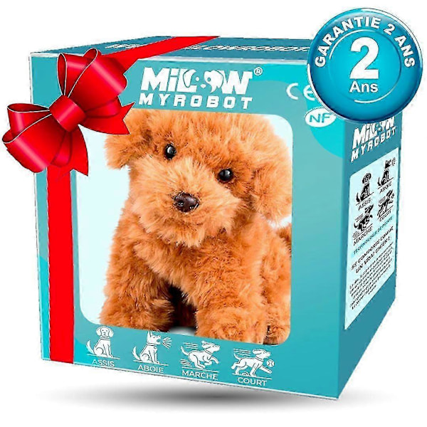 Milow Robotvalp, Milow - Min Realistiska Robotvalp [YJD] Brown