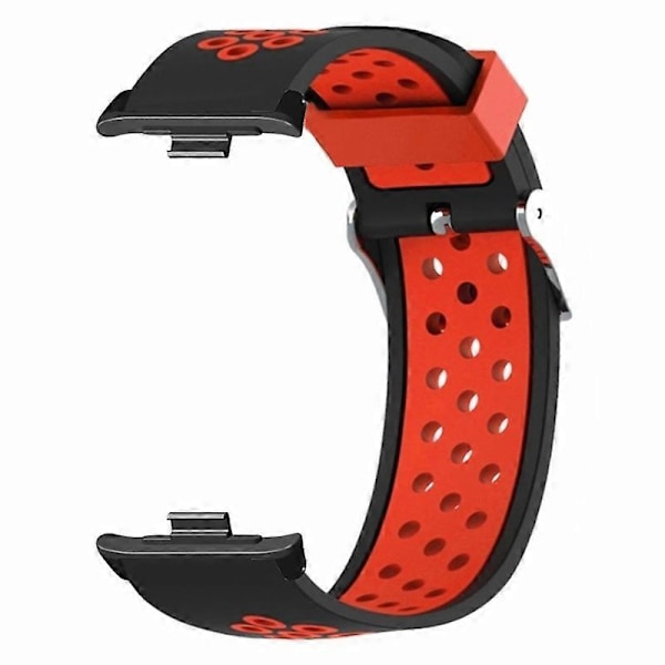 För Xiaomi Redmi Watch 4 Dubbelfärgad Silikon Klockarmband Armband [HK] Style A Multicolor