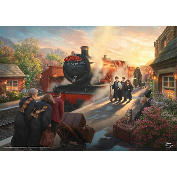 Schmidt Harry Potter: Hogwarts Express Puslespill (1000 Brikker)[YJD] 1000 Pieces