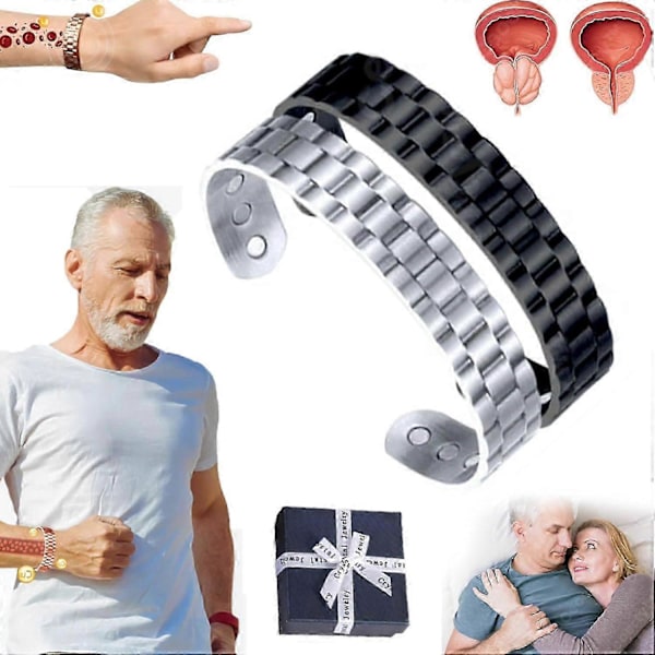 Biancat Prostapower Magnetisk Kobberarmbånd, kobberarmbånd til mænd [HK] Rose gold