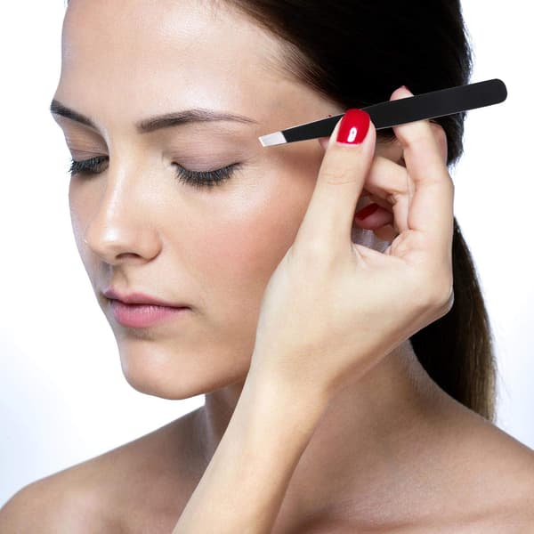 Tweezerman Slant Tip Brow Pencil Black[YJD]