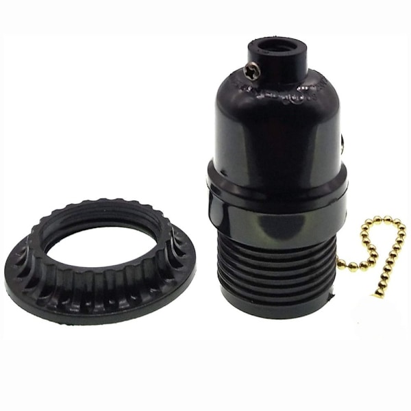 Bakelite E27 Lamphållare Lampfäste Lampbas [kk]
