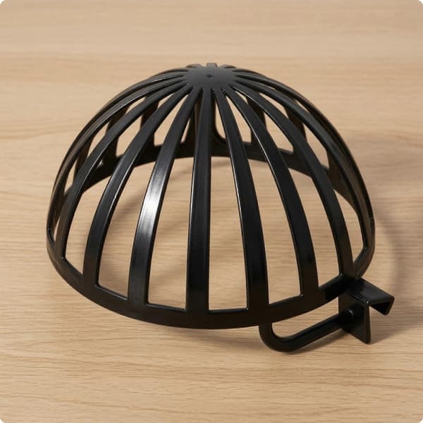 Hatthållare med upphängningskrok | Lättviktskonstruktion, platsbesparande, kupolformad hatt[YJD] Black 56cm-square