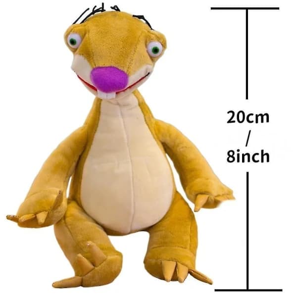 Ice Age Sid 20cm 8-kertainen pehmokuva[YJD]