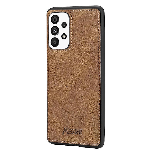 Magnetisk avtakbart deksel med glidelås lommebok for Samsung Galaxy A23 5G (Global versjon) / A23 4G (YJD) Brown Samsung Galaxy A23 5G (Global