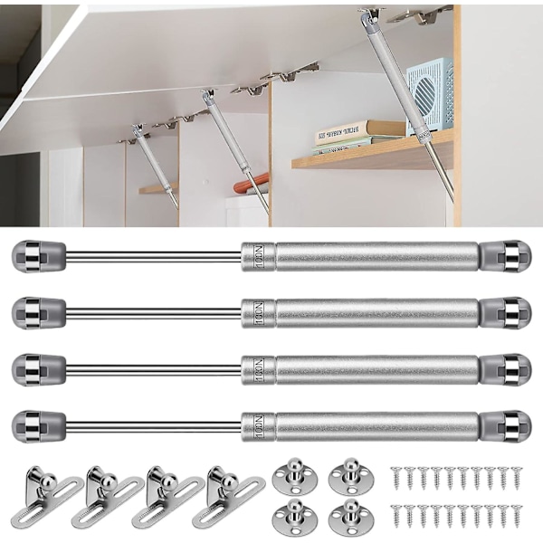 Hydrauliset tunkit, kaasutunkit 4 kpl keittiön ovien saranat 100n huonekalutunkit, kaasutunkit keittiön kaappien ovien nostamiseen ruuveilla