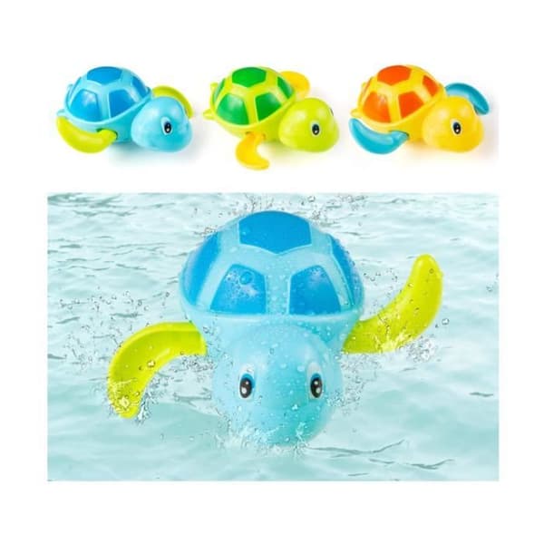 Badelegetøj - Baby - Skildpadde - 3 dele - Miljøvenlig plastik - Flerfarvet[YJD] Multicolor