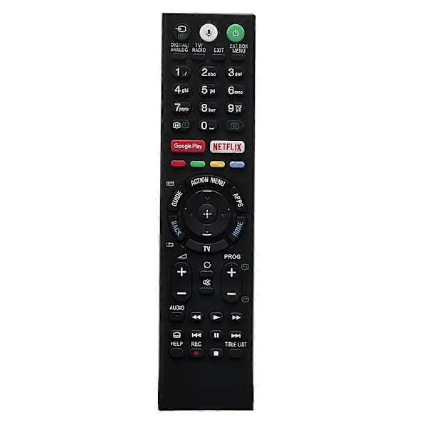 Ny RMF-TX310E Fjärrkontroll för Sony Voice Bravia TV KD-43XF7596 KD-43XF8096[HK]