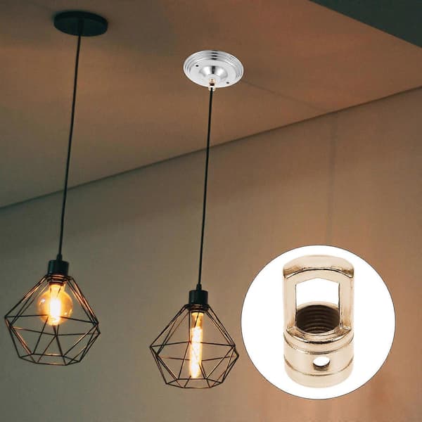 10 stk. lampemutter i roségull for pendellamper med elegant design til hjemmet [YJD]