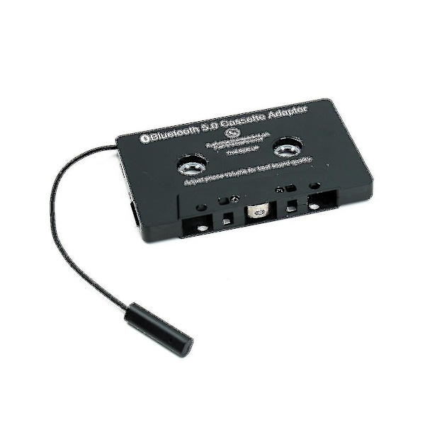 Bilstereo Bluetooth Kassett til Aux Mottaker, Kassettspiller Skrivebord Bluetooth 5.0 Aux-adapter (YJD)