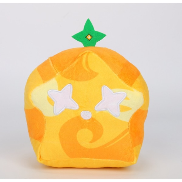 Blox Fruits spelrelaterad djävulsfrukt fruktlåda docka plyschleksak, lämplig för heminredning, presenter till pojkar och flickor[YJD] Five-pointed star yellow box