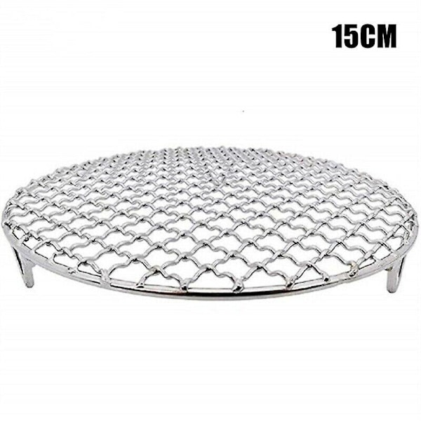 Grillrist i rustfrit stål, rund Ø 15 18 20 24 29cm Grill BBQ NY