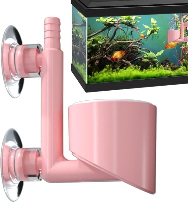 Luftsten Bobler | Akvarium Luftsten Skive Boble Diffuser | Stille Akvarium Bobler Delikat Til Hydroponisk Akvarium[YJD] pink
