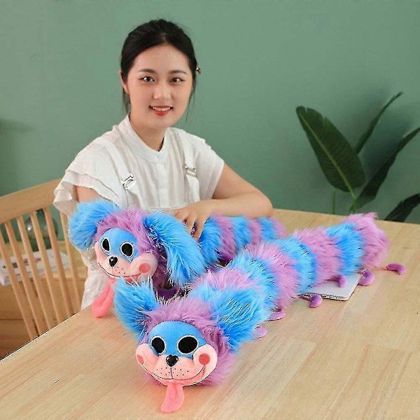 40cm Poppy Pj Pug A Pillar Plush Doll Lektid Fylld Caterpillar Plyschleksaker Barnpresent_v (YJD)