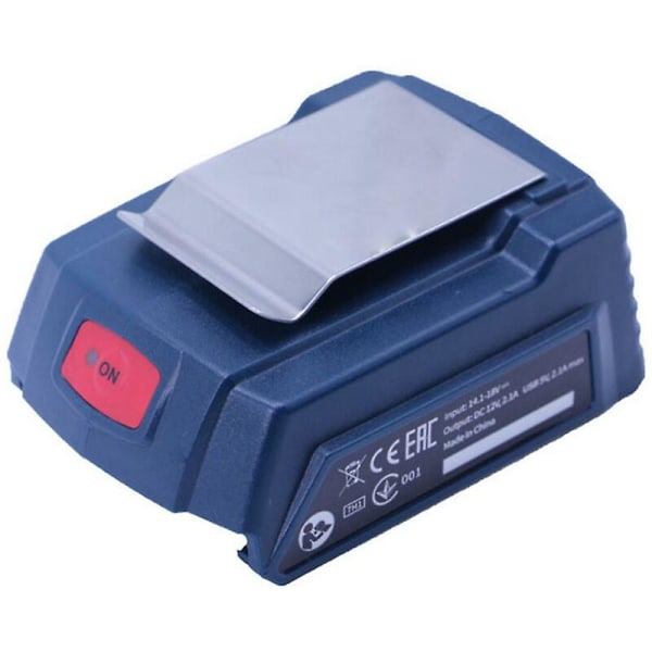 För Bosch Gaa18-24 USB adapter med indikatorlampa för 14,4-18v Cisea (FMY)