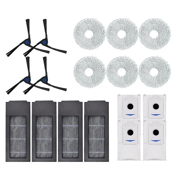 Hepa Filter Dammpåse För Deebot X2 / X2 Omni / X2 Pro / Dex86 Reservdelar Tillbehör[YJD] As shown