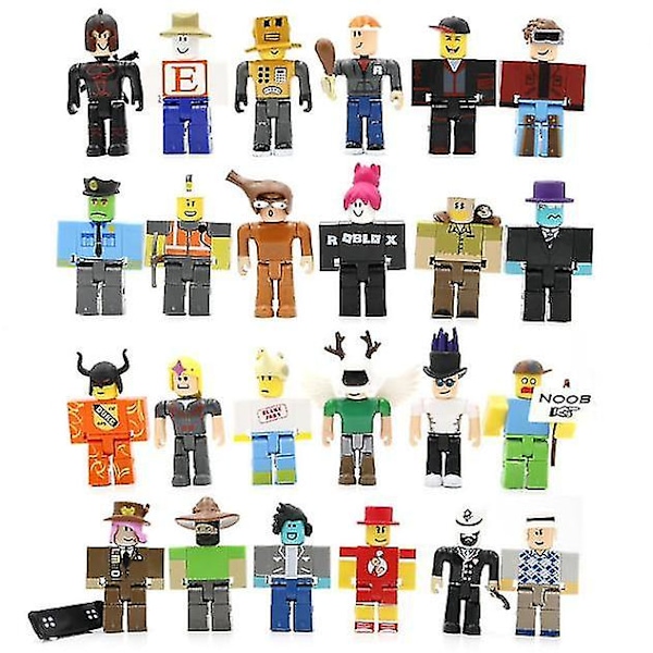 Roblox 24-styks Minifigur Virtuel Verden Figurblokke (YJD)