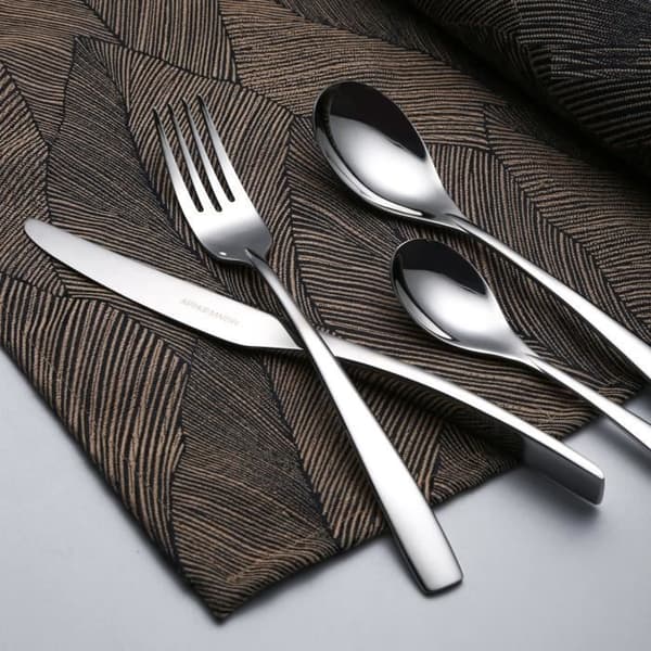 Bestickset - ARTHUR MARTIN - AM3630 - 24 delar - Rostfritt stål - Satinfinish (YJD)