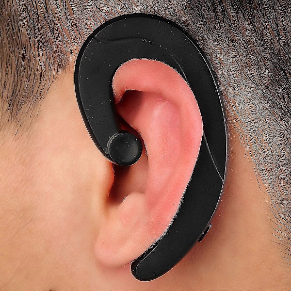 Benledningshörlurar Hörlurar Stereo HIFI bluetooth 4.1 Headset Sport [HK] Black
