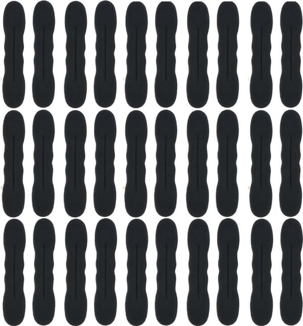 23 cm hårstylingværktøj, sort, 30-pak[YJD] Color - 30 pieces