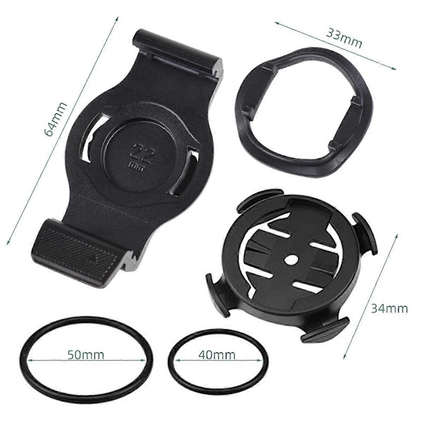26 mm:n pyörätietokoneen ajanottokellon pidike Garmin Fenix 5x:lle [YJD] 26mm