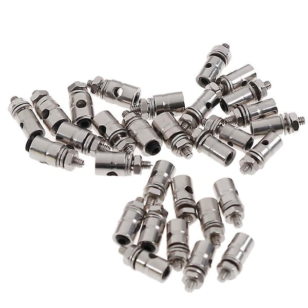 10 st Rc Flygplan Båt Dragstång Koppling Stopp Servo Kontakter[YJD] 10pcs D2.1mm